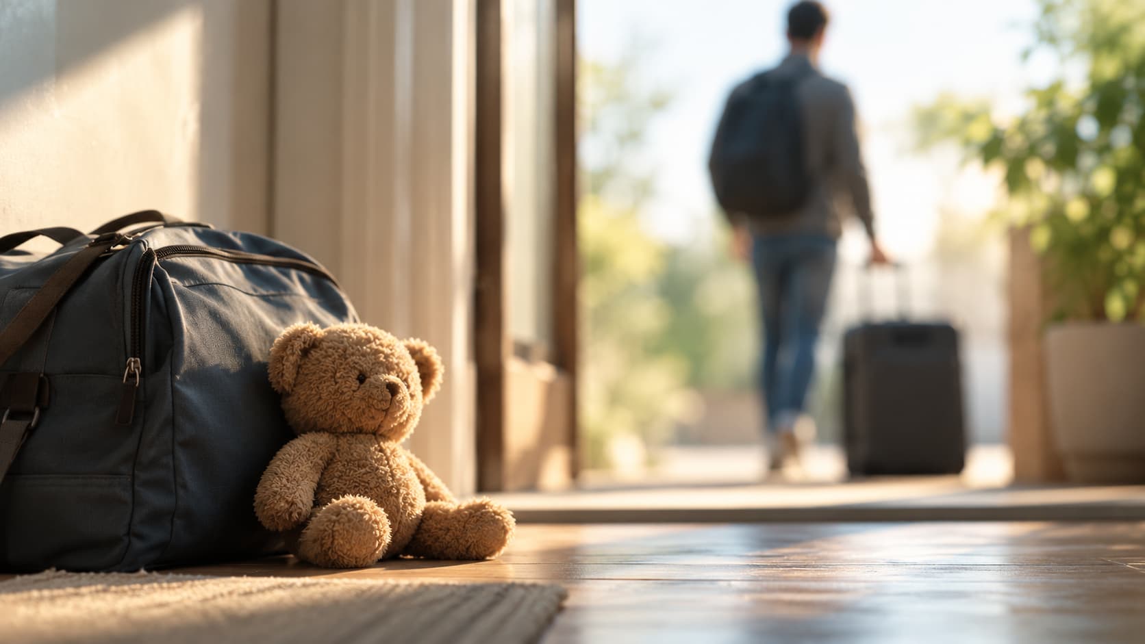 Persona che vive l'ansia legata alla separazione da una persona significativa